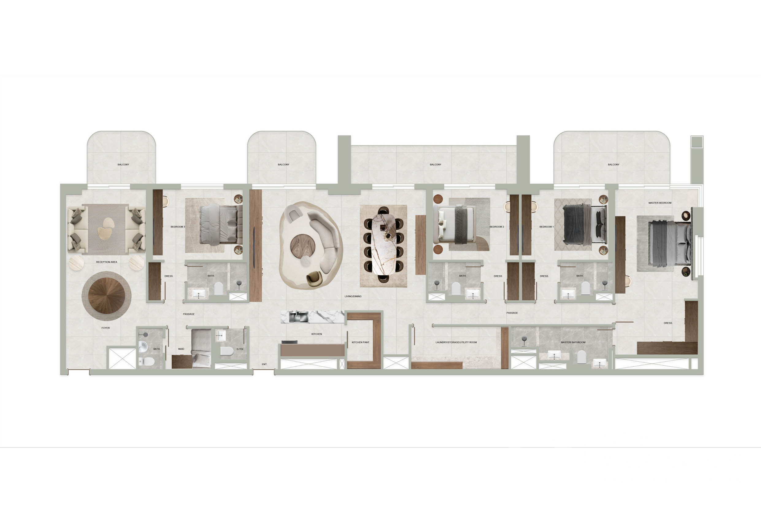 Branded | High Floor | Panoramic Park View