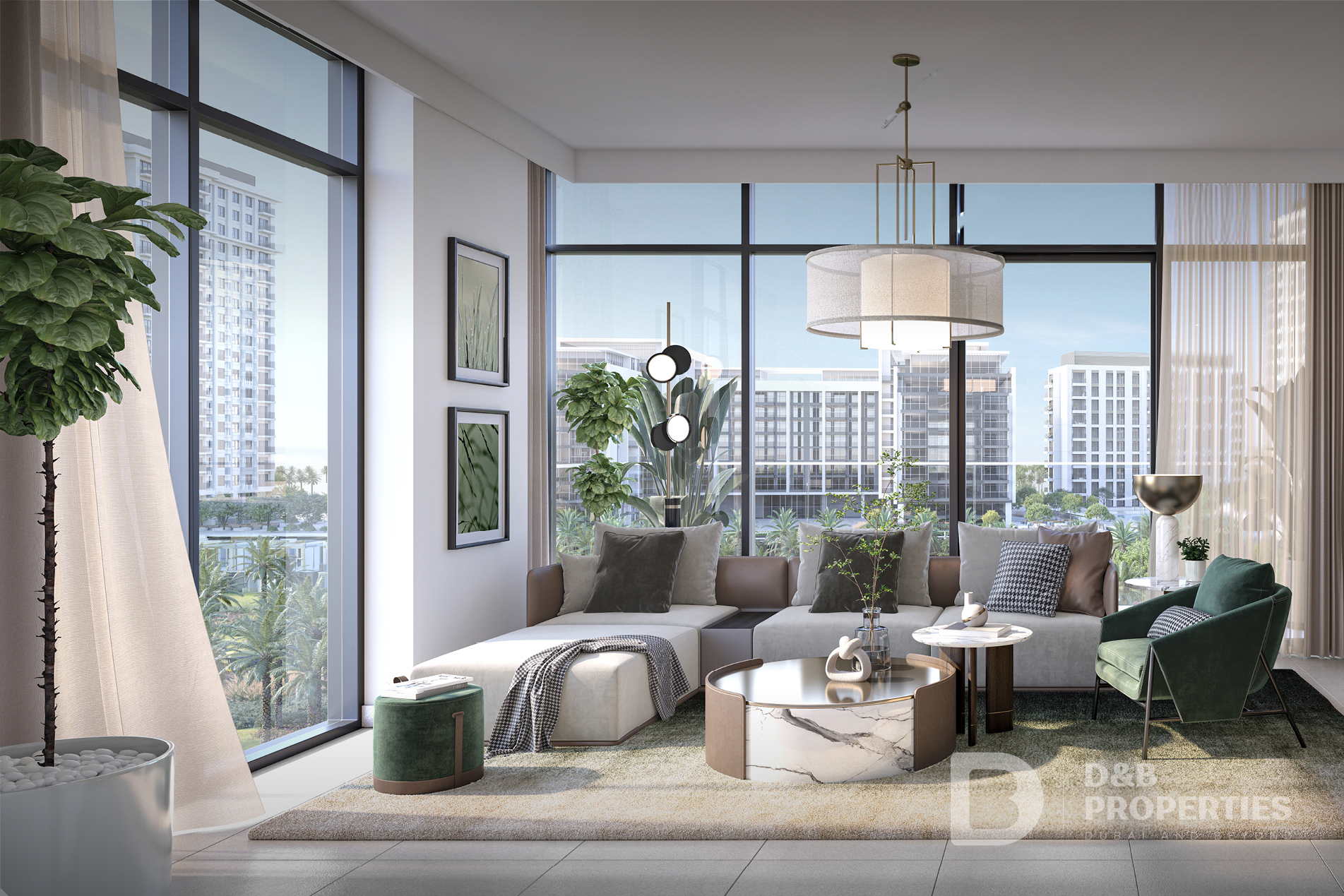 Elegant 2 Bedroom | Green Home Community