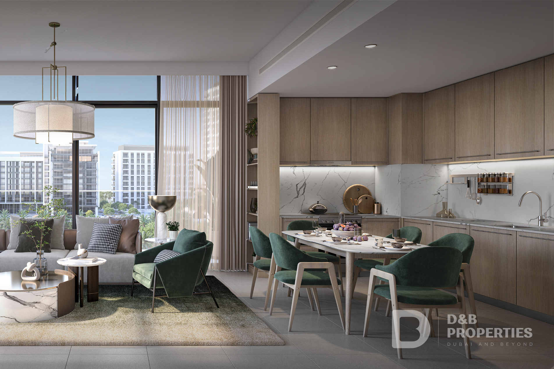 Elegant 2 Bedroom | Green Home Community