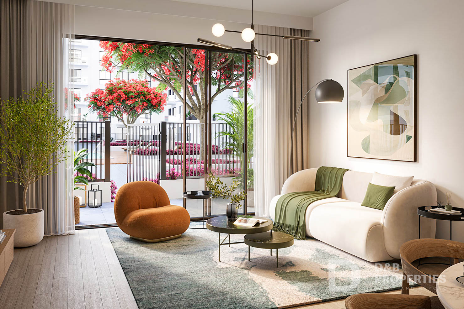 Central Park and Pool View | Premium Corner Unit