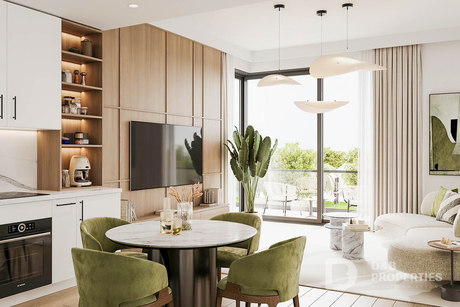 Central Park and Pool View | Premium Corner Unit