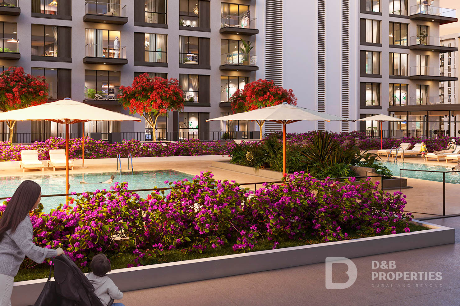 Central Park and Pool View | Premium Corner Unit