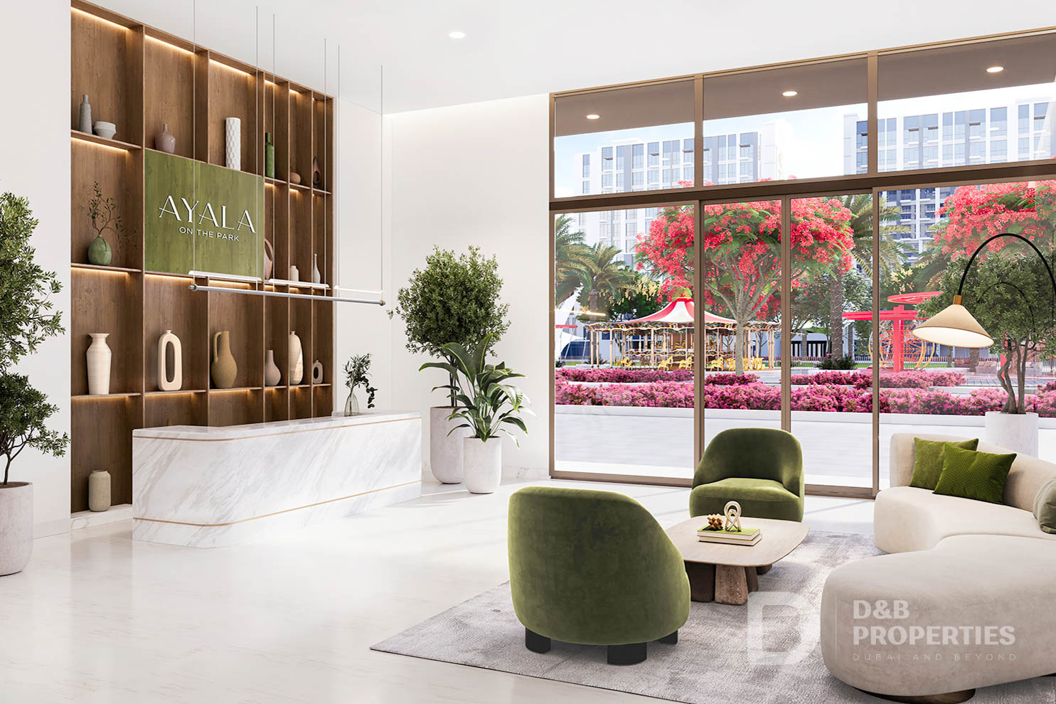 Central Park and Pool View | Premium Corner Unit