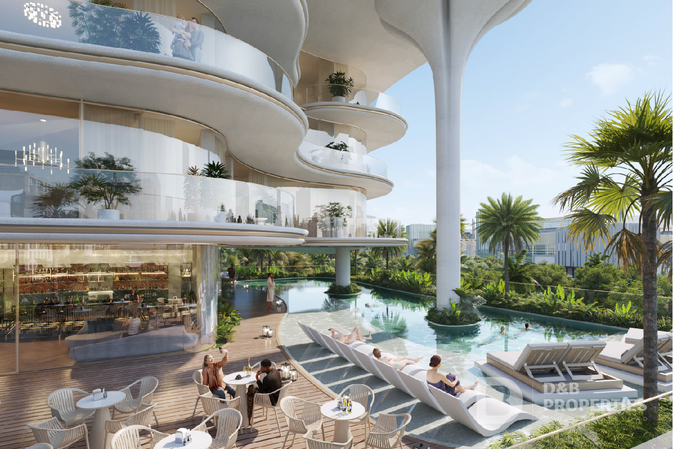 Genuine Resale | With Pool | Marina view