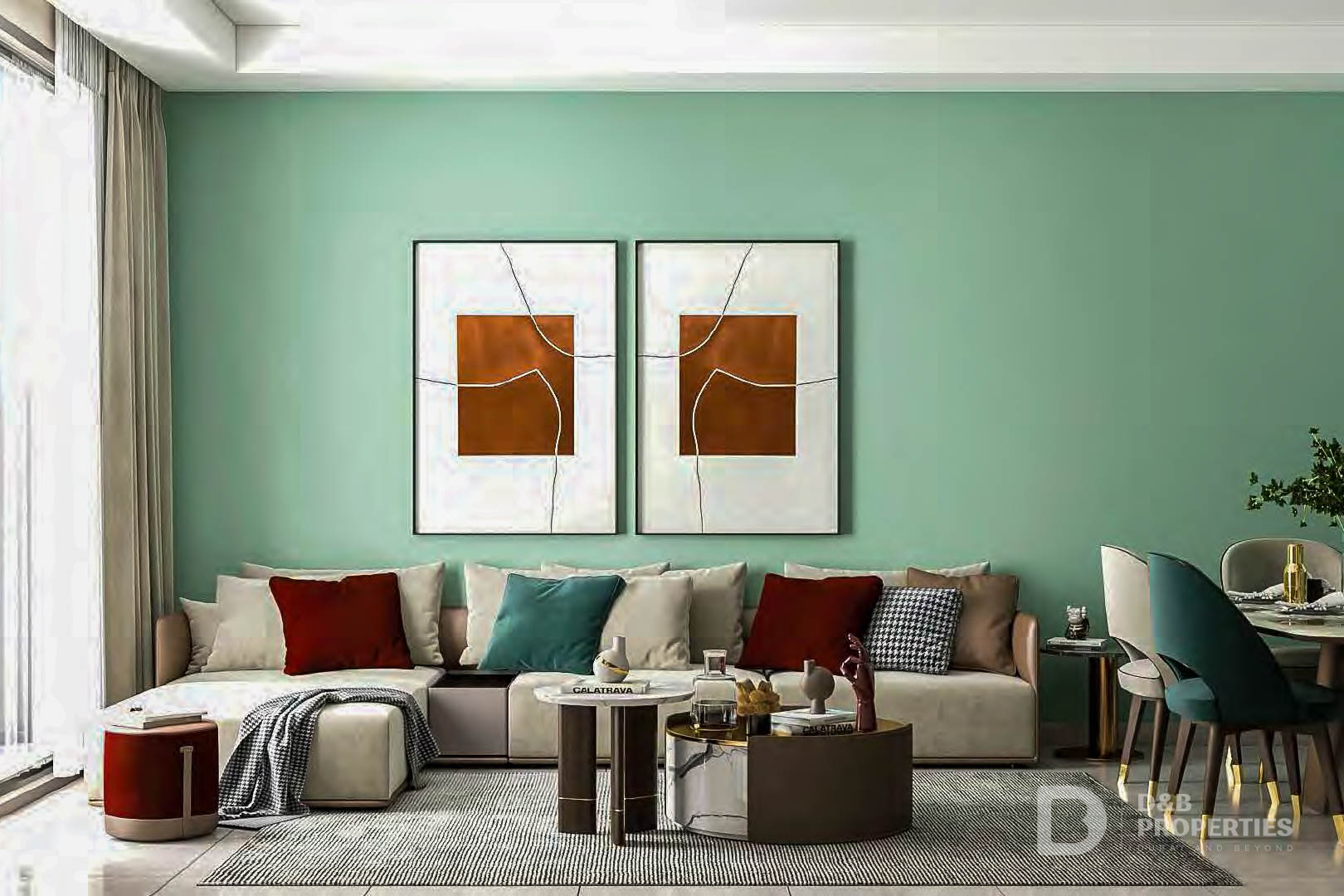 Fully Furnished | 2 Bedroom Study | Handover Soon