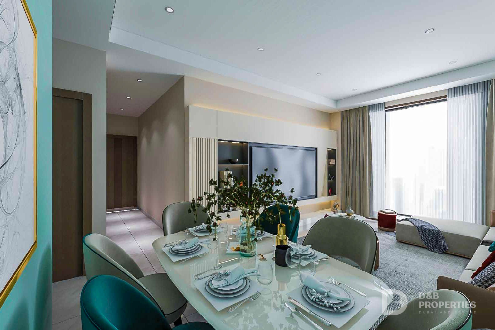 Fully Furnished | 2 Bedroom Study | Handover Soon