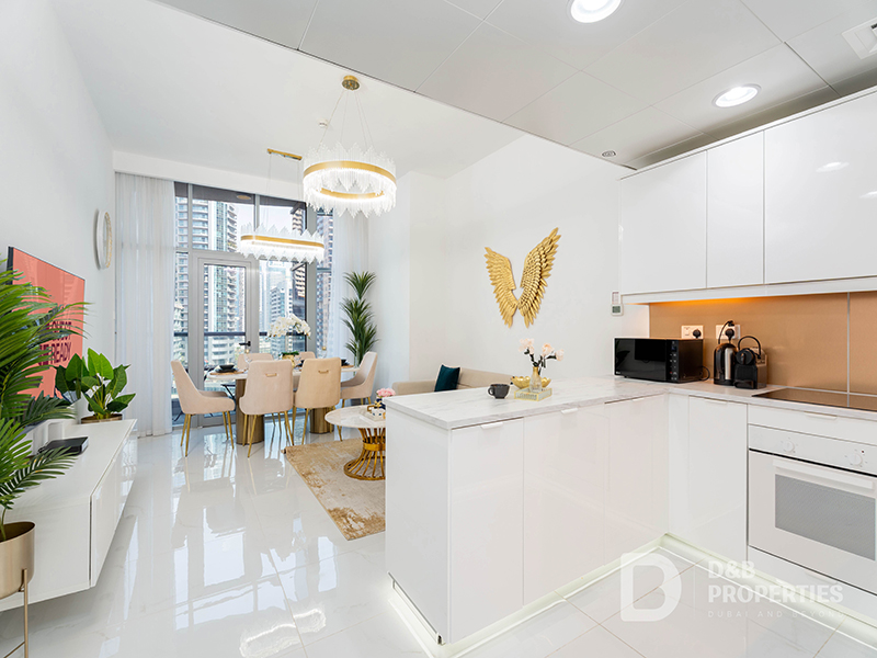Unique Unit | Fully Upgraded | Marina View