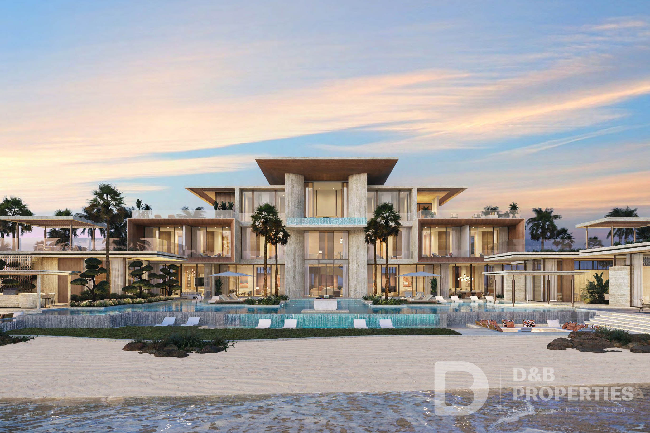 Iconic 7BR Villa in Private Island Community