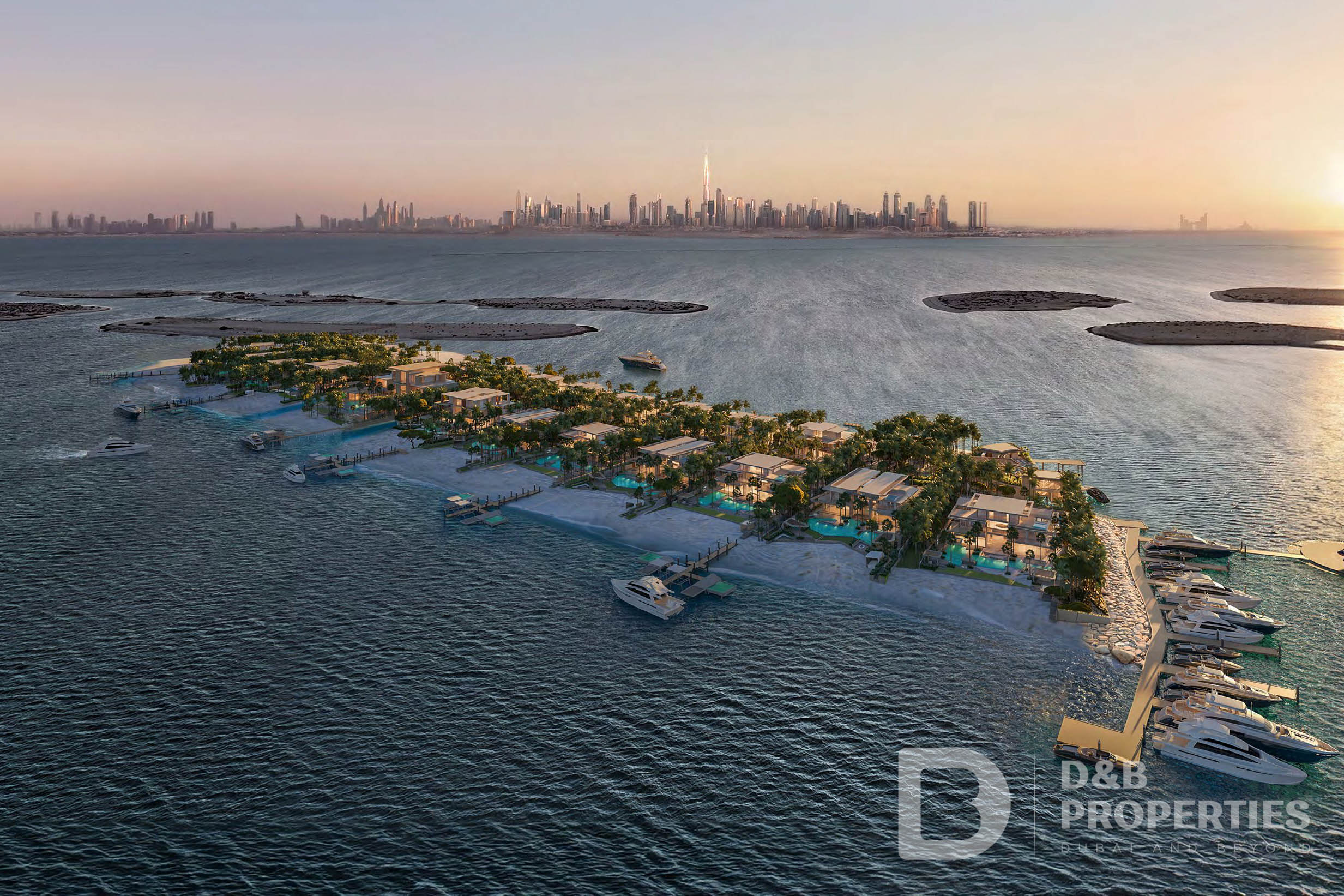 Iconic 7BR Villa in Private Island Community
