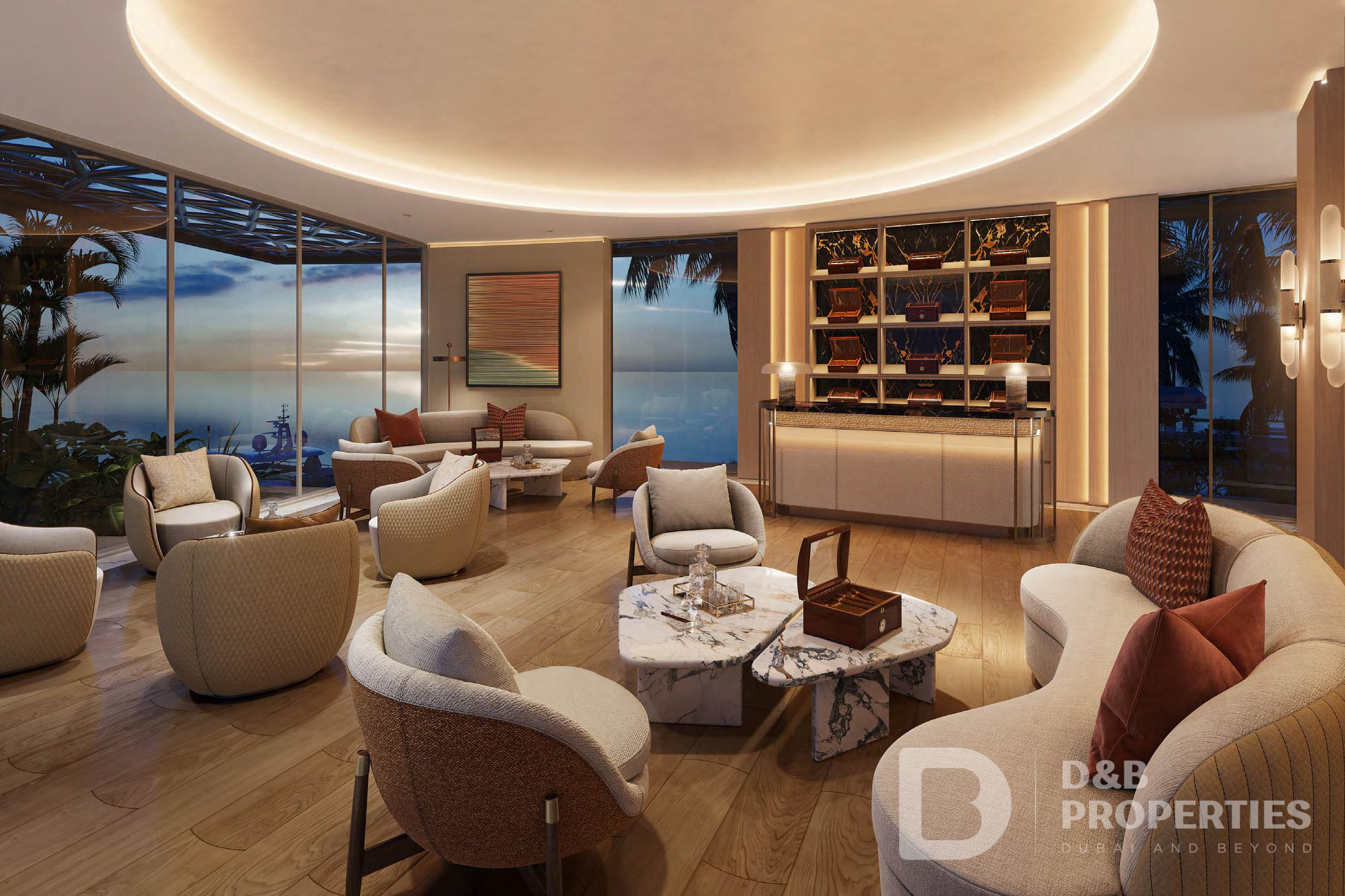 Iconic 7BR Villa in Private Island Community