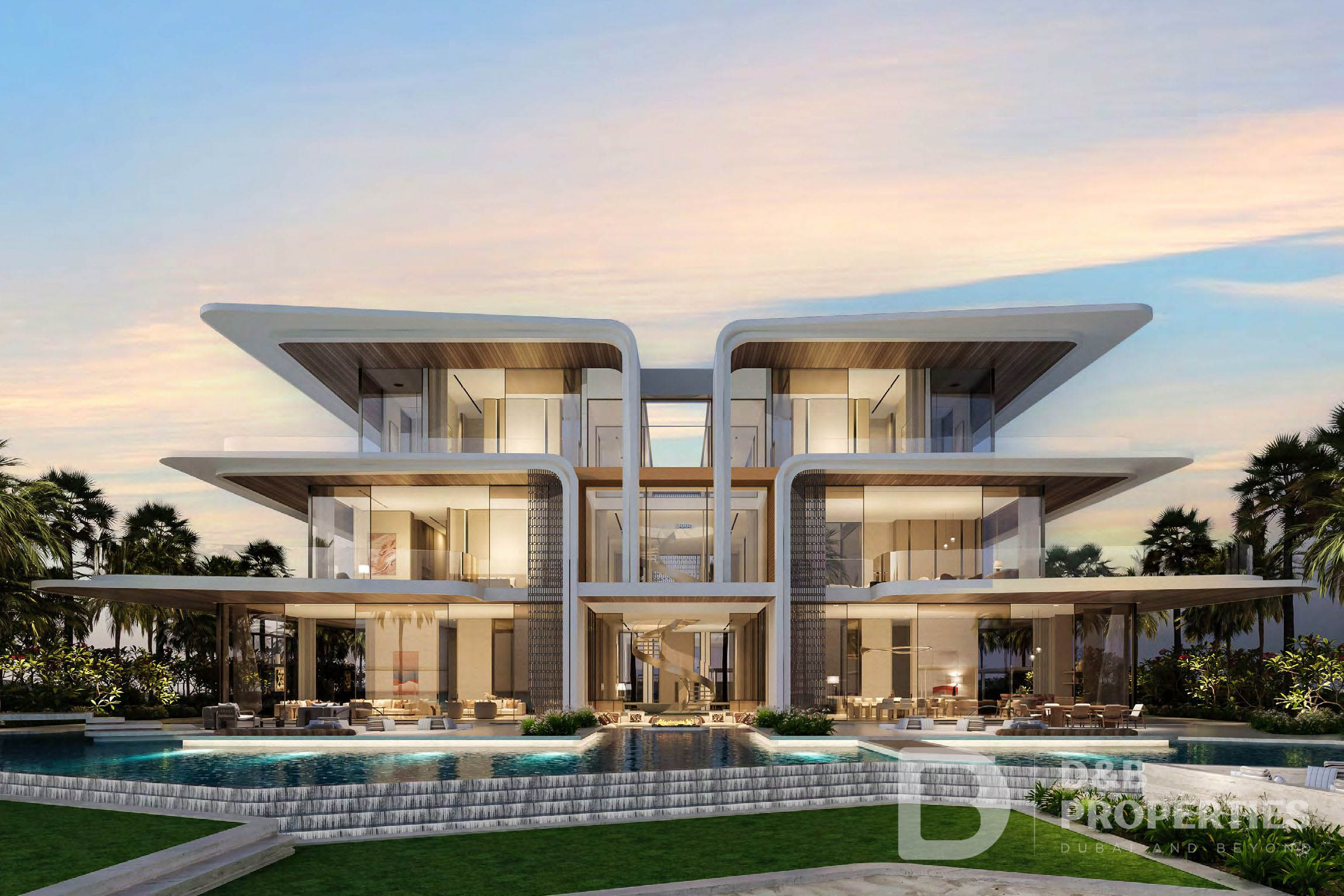 Iconic 7BR Villa in Private Island Community
