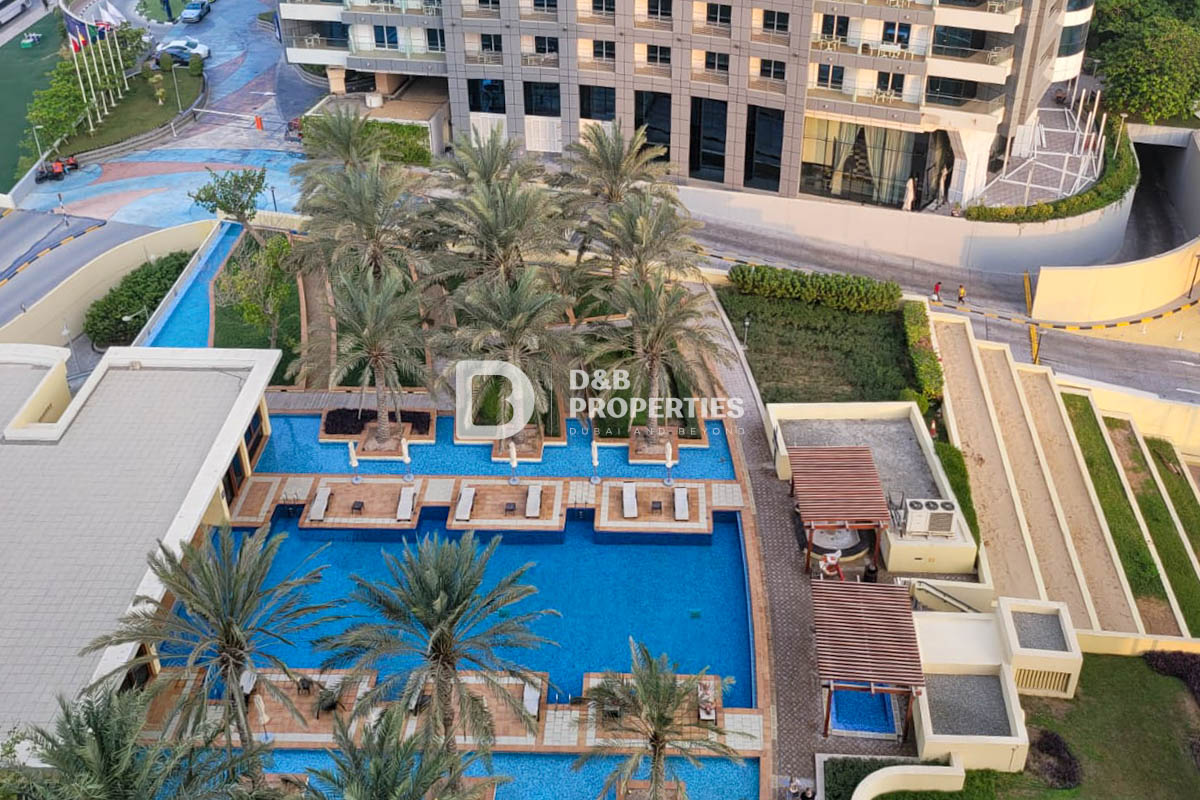Vacant | Sea & Marina View | Large 2BR + Maid
