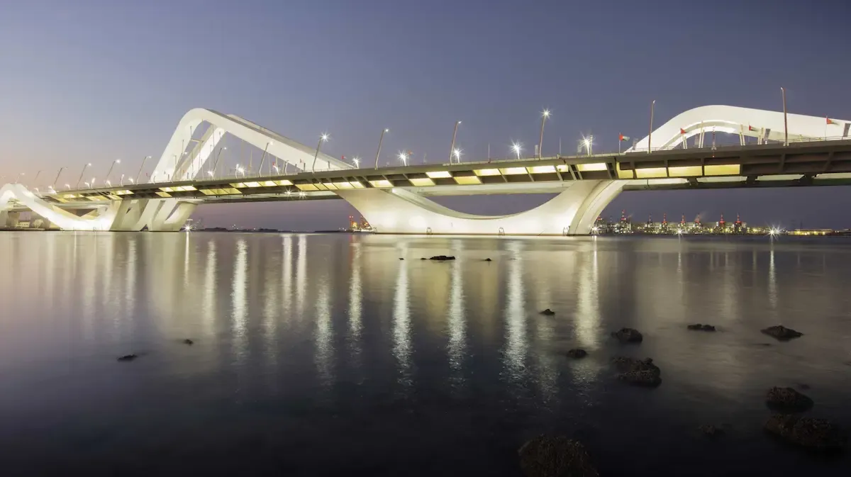 Sheikh Zayed Bridge – Abu Dhabi, UAE