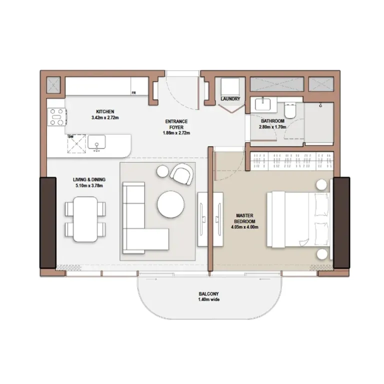 The Edit at d3 Floor Plans
