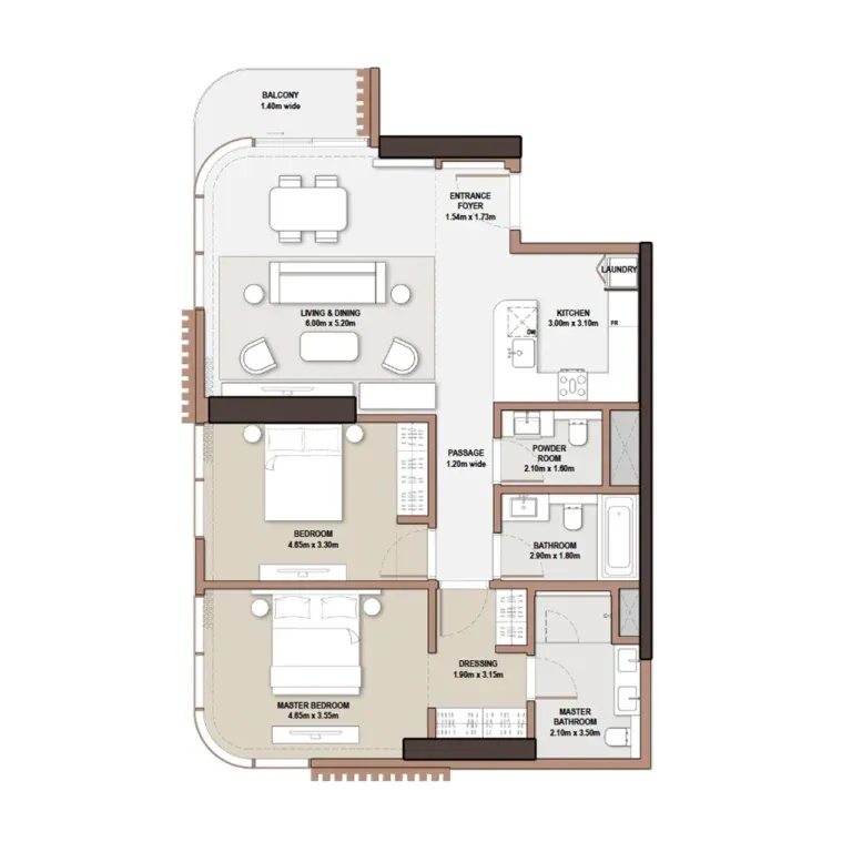 The Edit at d3 Floor Plans