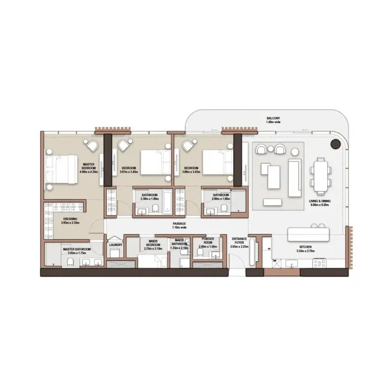 The Edit at d3 Floor Plans