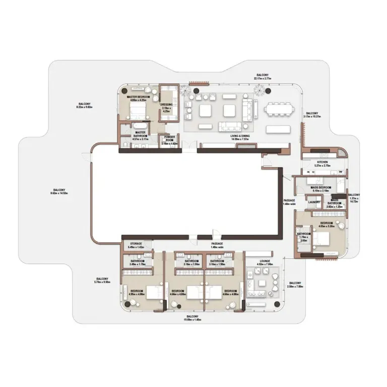 The Edit at d3 Floor Plans